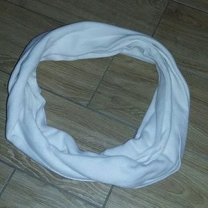 Old Navy White Infinity Scarf